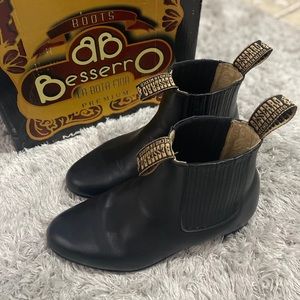 Men black boots / borrego boots botín negro